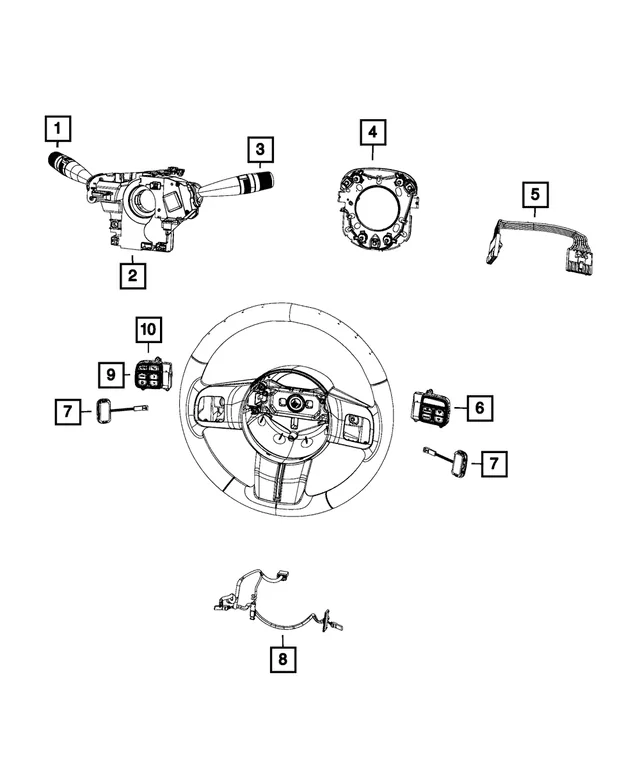 Jeep Wrangler JL Rewire backside steering wheel controls? acc36d6c11bbb0cb2d1090d511836704