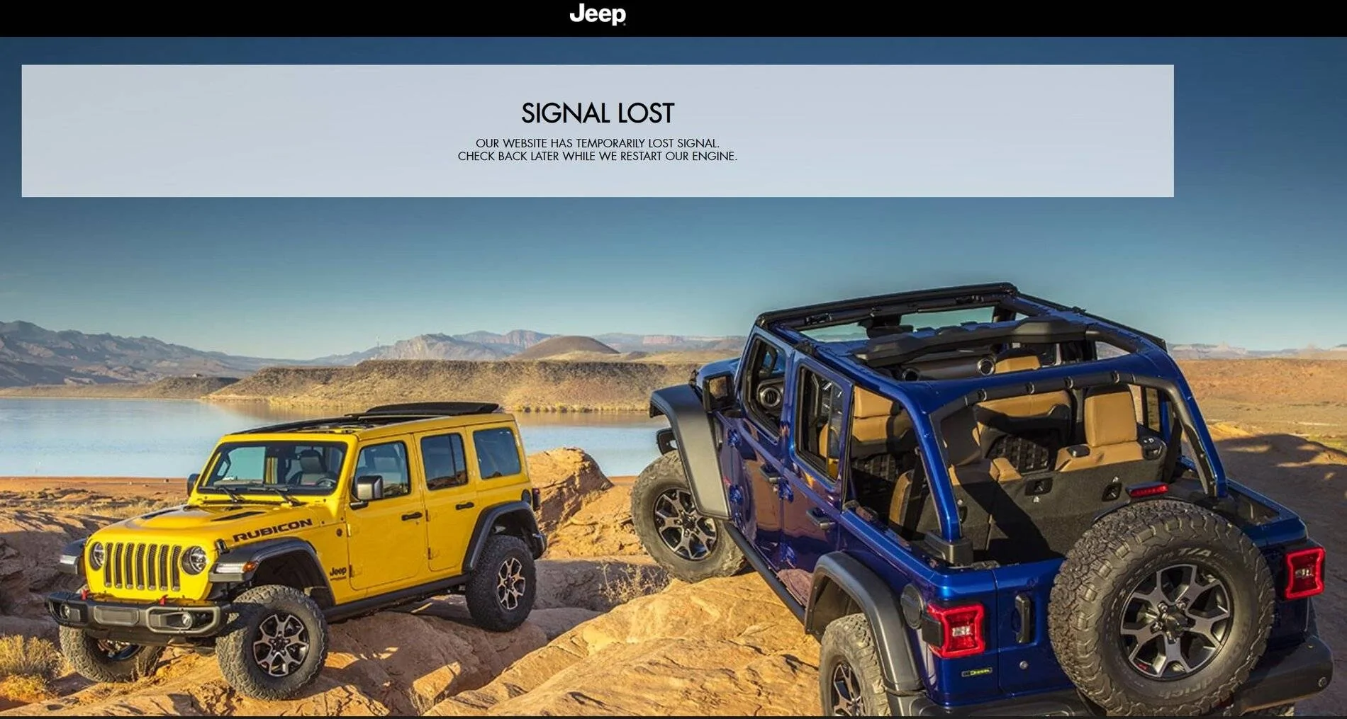 Jeep Wrangler JL Jeep Website Update Finally? Screenshot 2021-07-19 141801