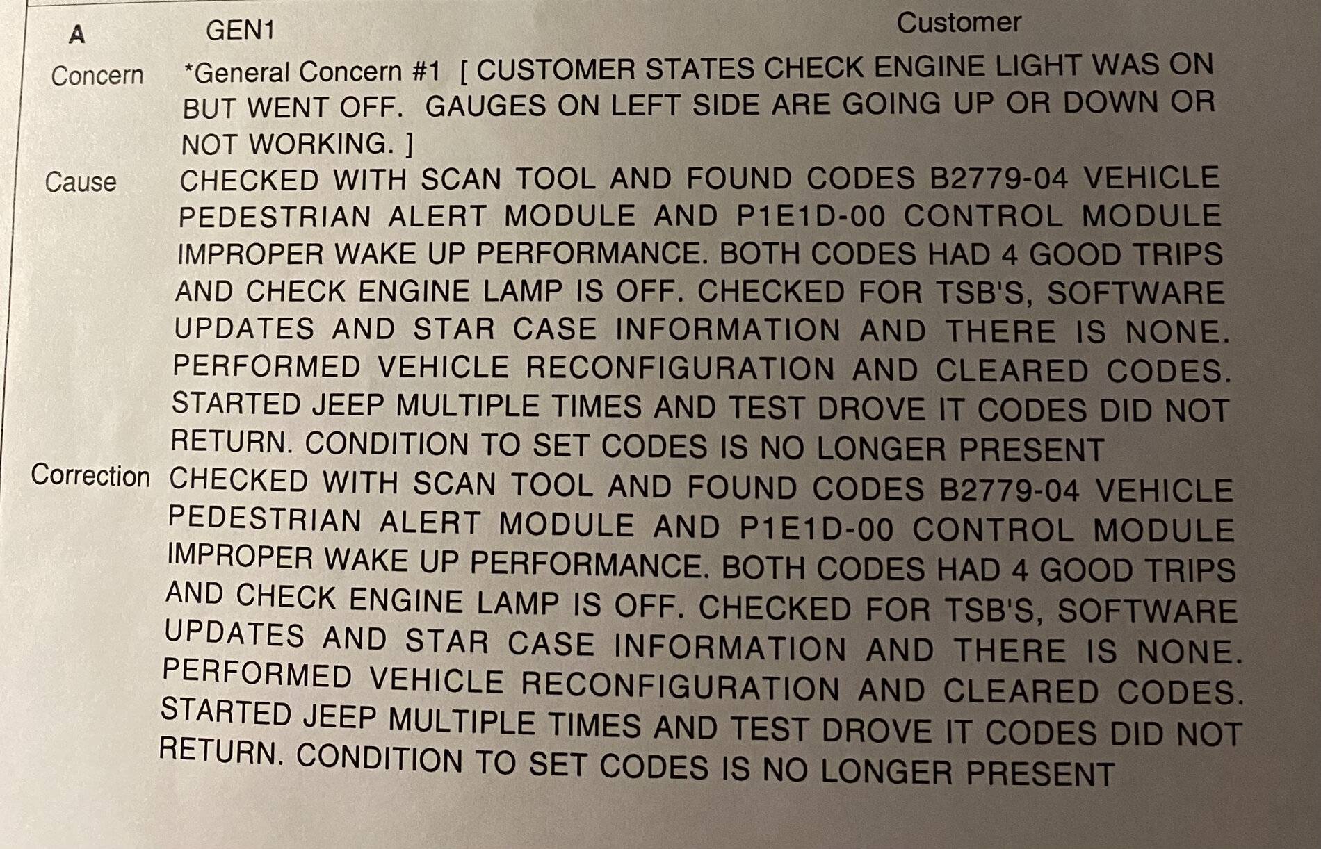 Jeep Wrangler JL 4xe Check Engine Light Issue (CEL) DE358AAB-414E-4BAB-9328-FDB6BC369B9F