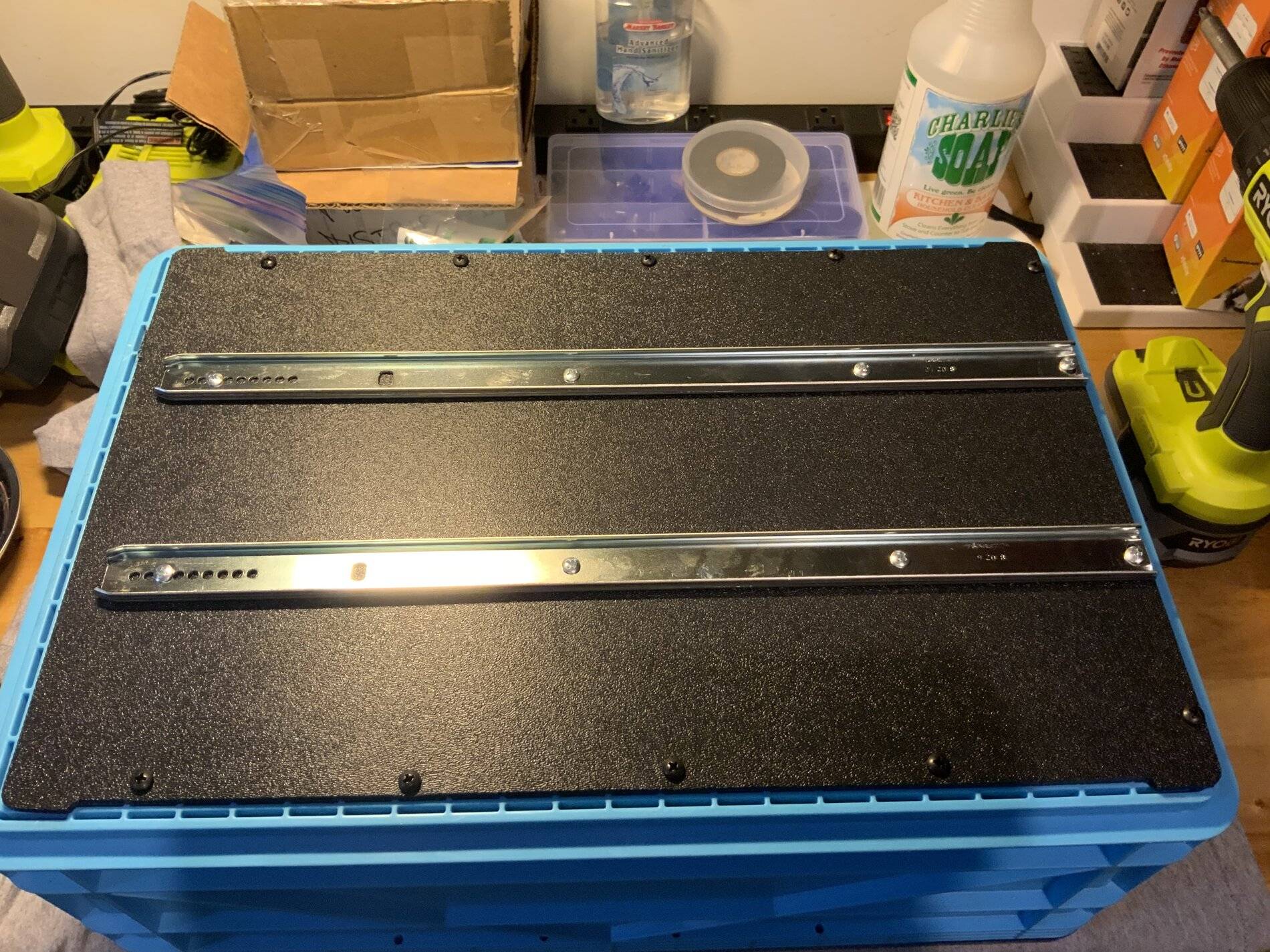 Jeep Wrangler JL What drawer slides would work here? 260CF622-B679-4B40-8414-85ADE230407E