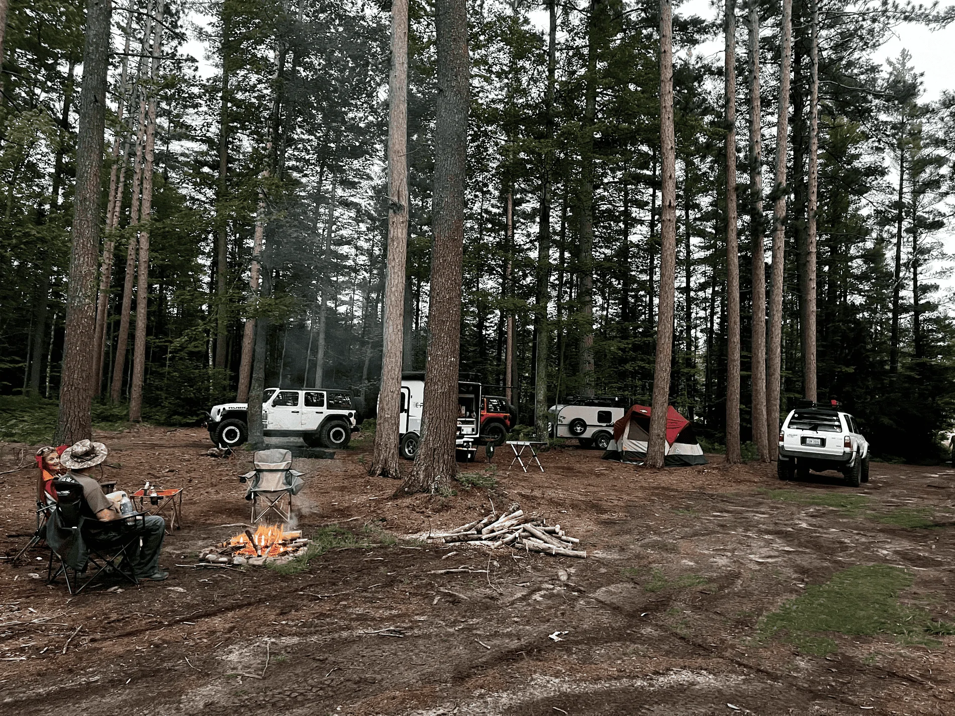 Jeep Wrangler JL The sound of a Kinetic Rope failure.  Damage and cost..... Plus photos of the wheeling and camping. 1626882968469