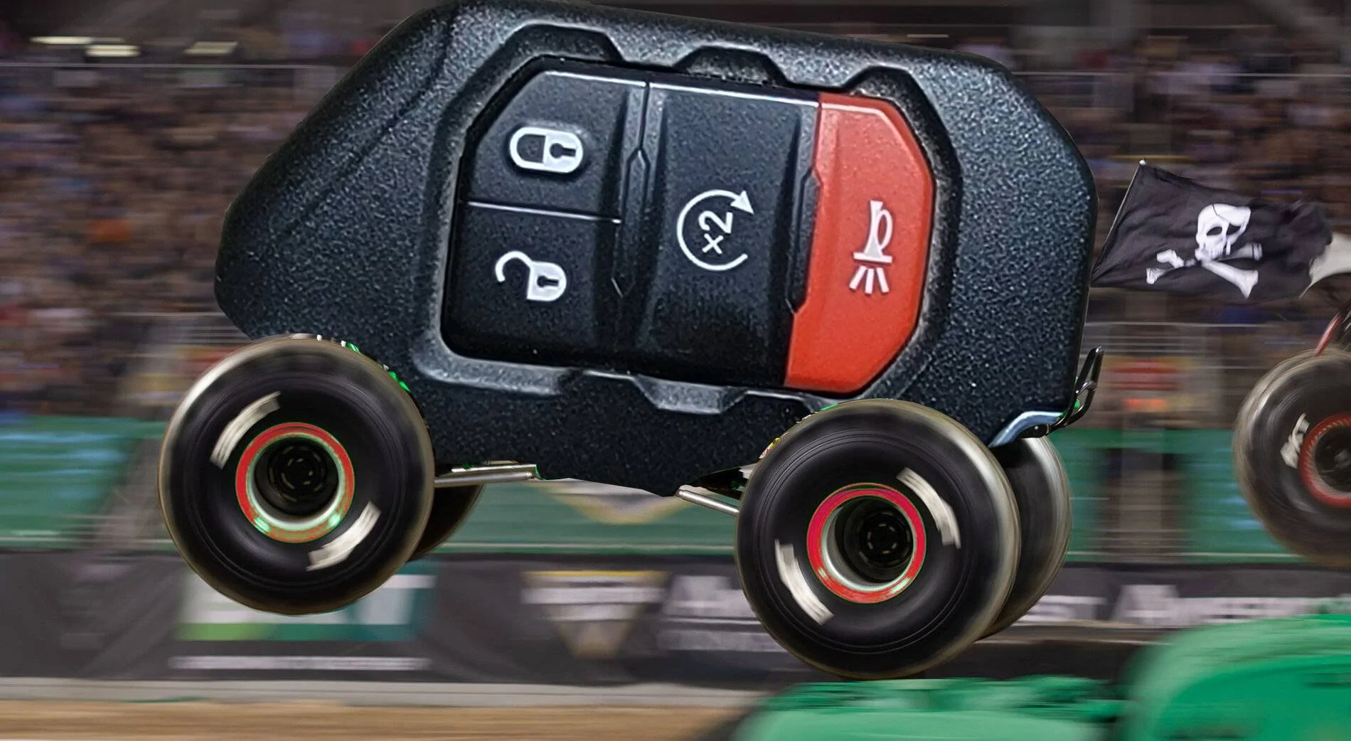 Jeep Wrangler JL Keyfob now 30% smaller! MonsterFo