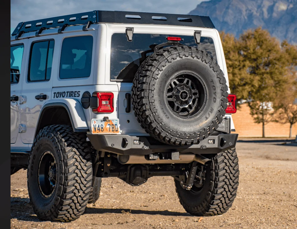 Jeep Wrangler JL The Tire Carrier Thread Captur