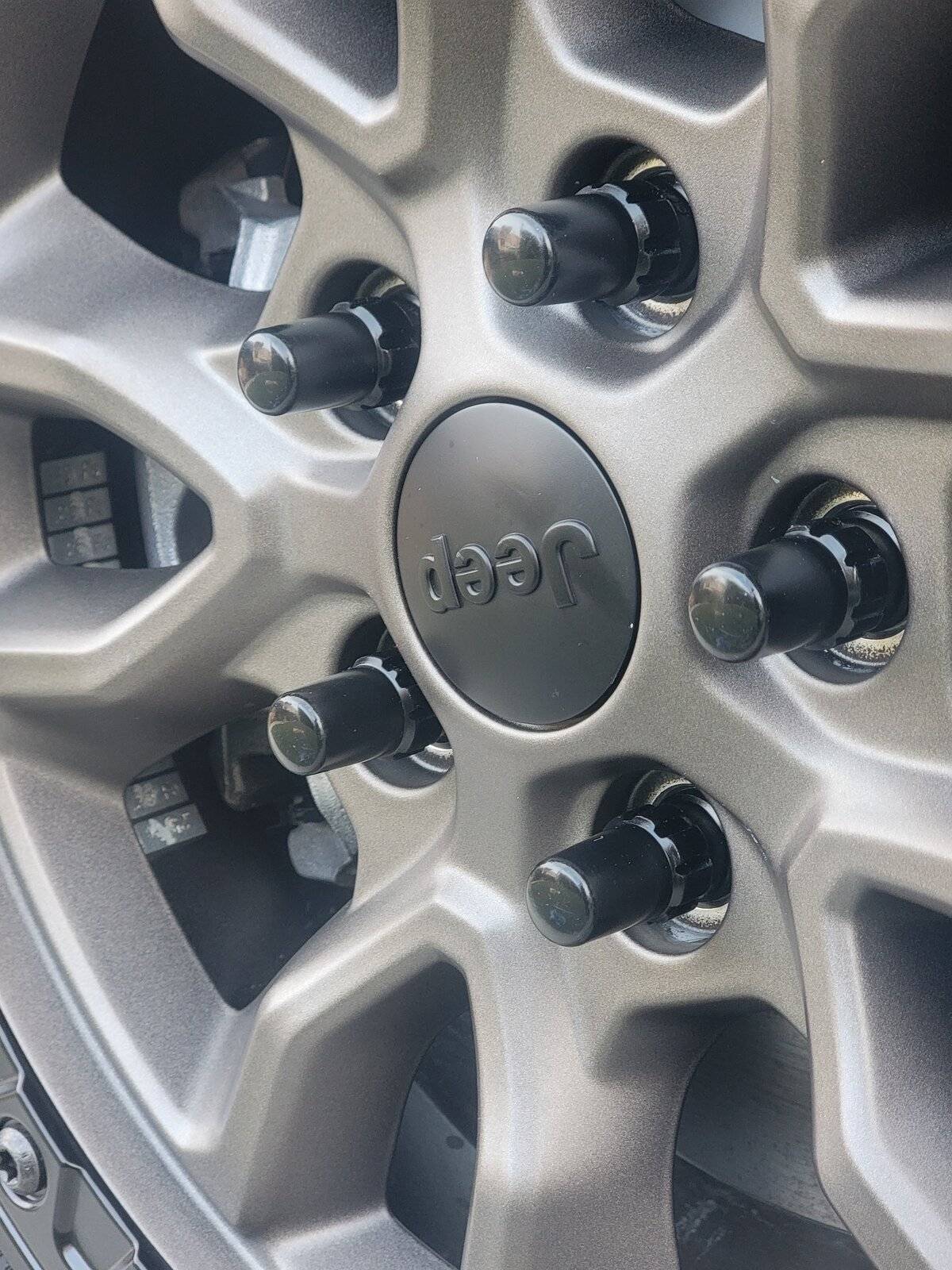 Jeep Wrangler JL Suggestions for Black lug nuts 20210723_190207