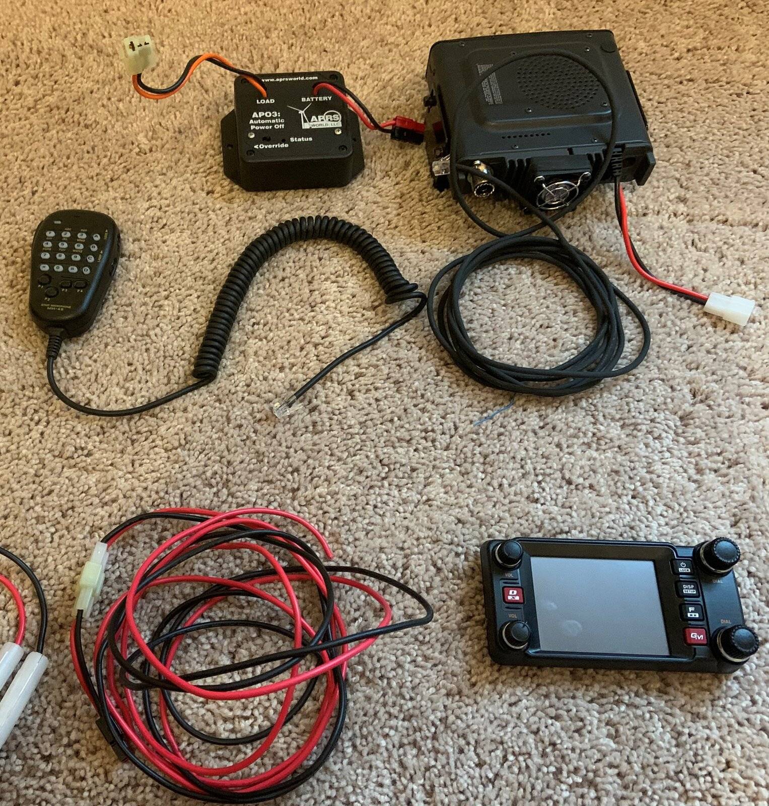 Jeep Wrangler JL Yaesu FTM-400 FTM400(2)