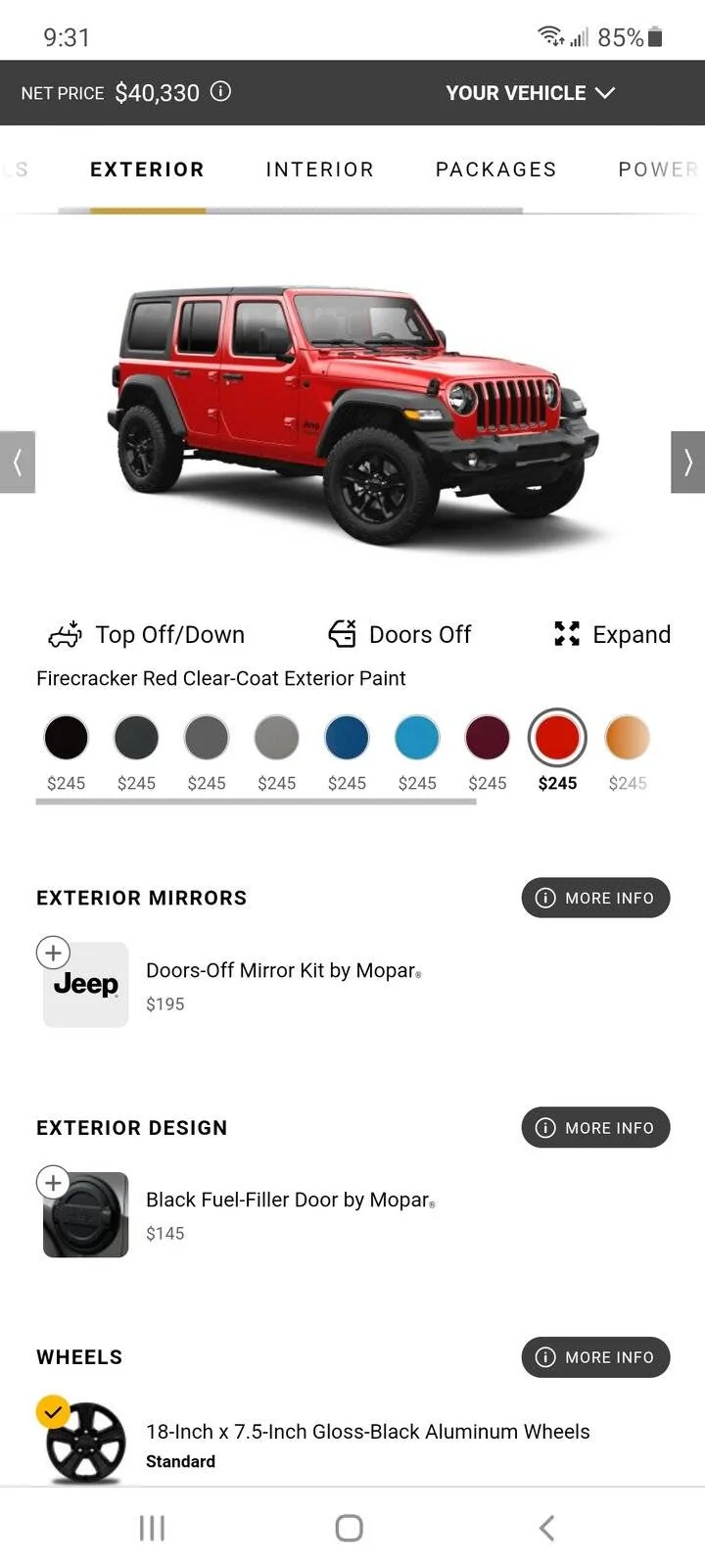 Jeep Wrangler JL Build options changed on Jeep.com Screenshot_20210727-093132_Chrom