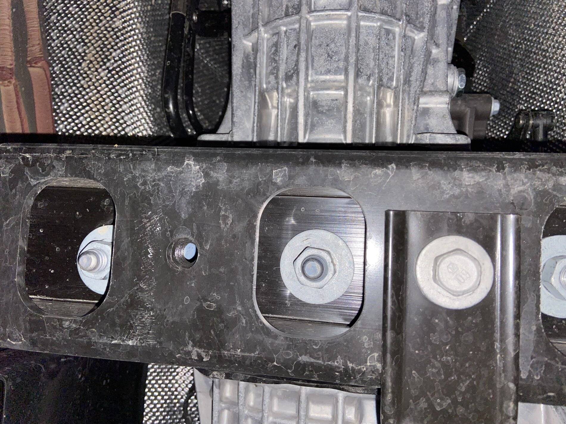 Jeep Wrangler JL Am I missing transmission mount nuts? 55F18F9E-54EF-44A3-AB2A-2628B2DF710C