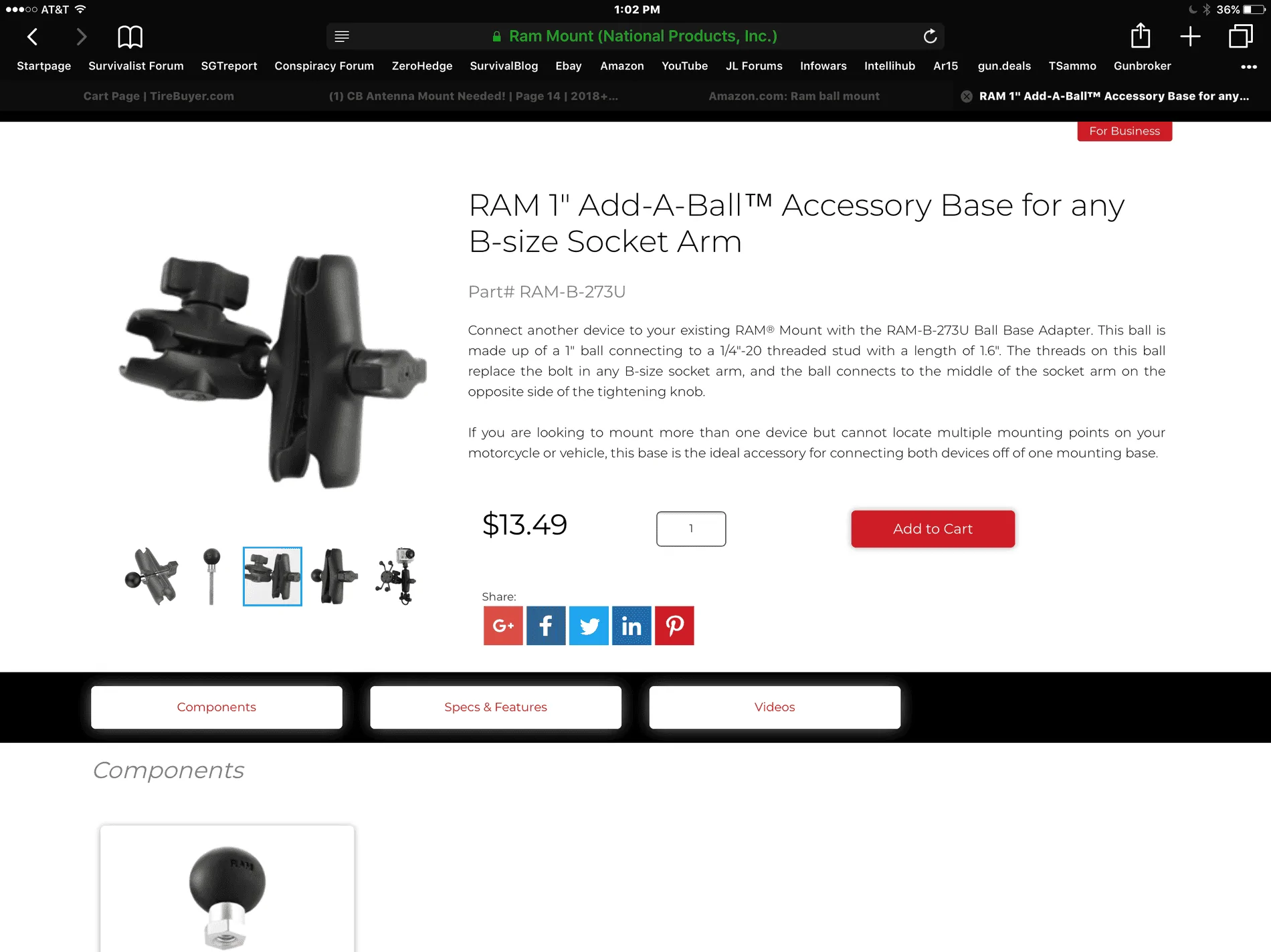 Jeep Wrangler JL CB Antenna Mount Needed! imag