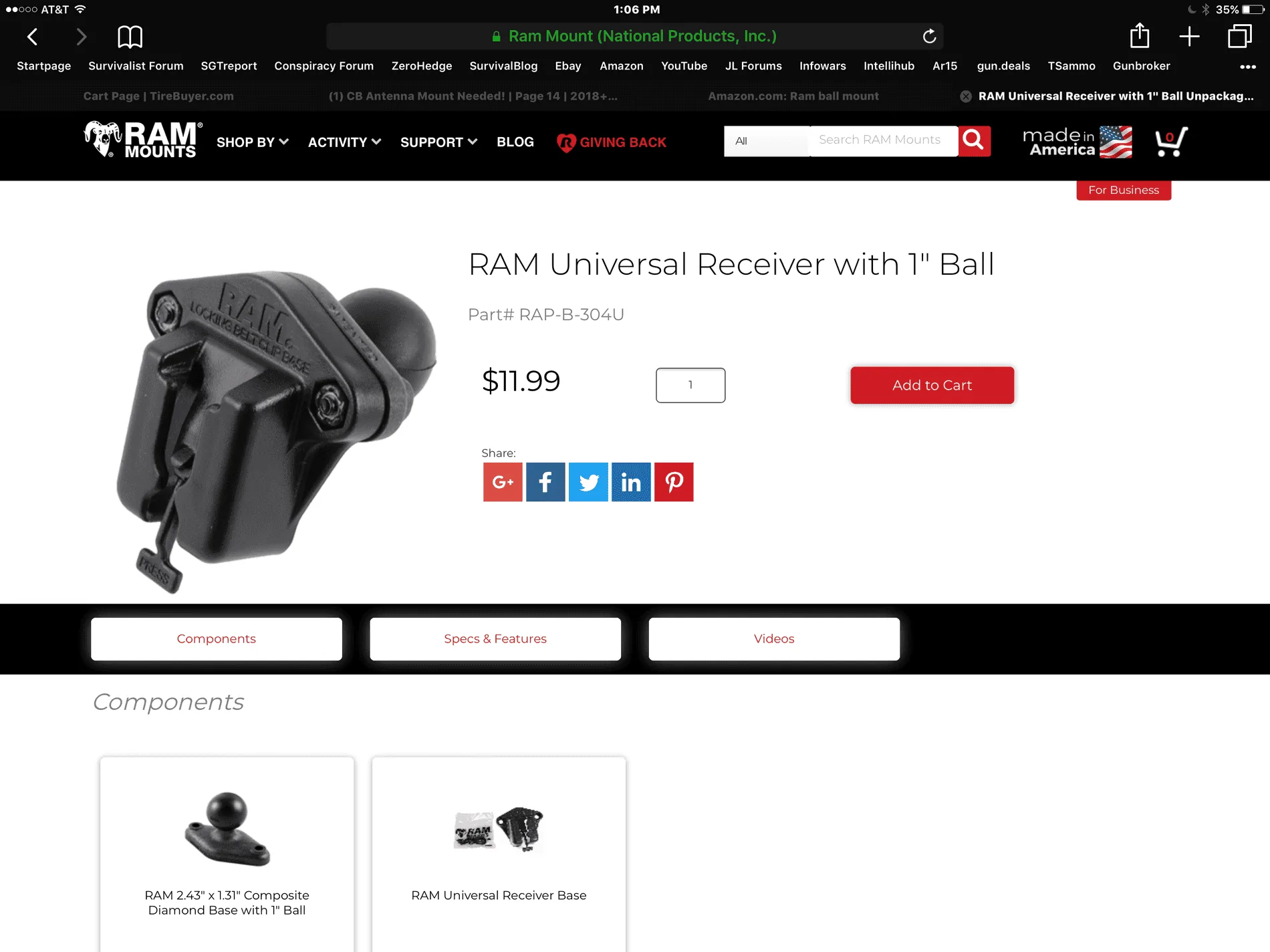 Jeep Wrangler JL CB Antenna Mount Needed! imag