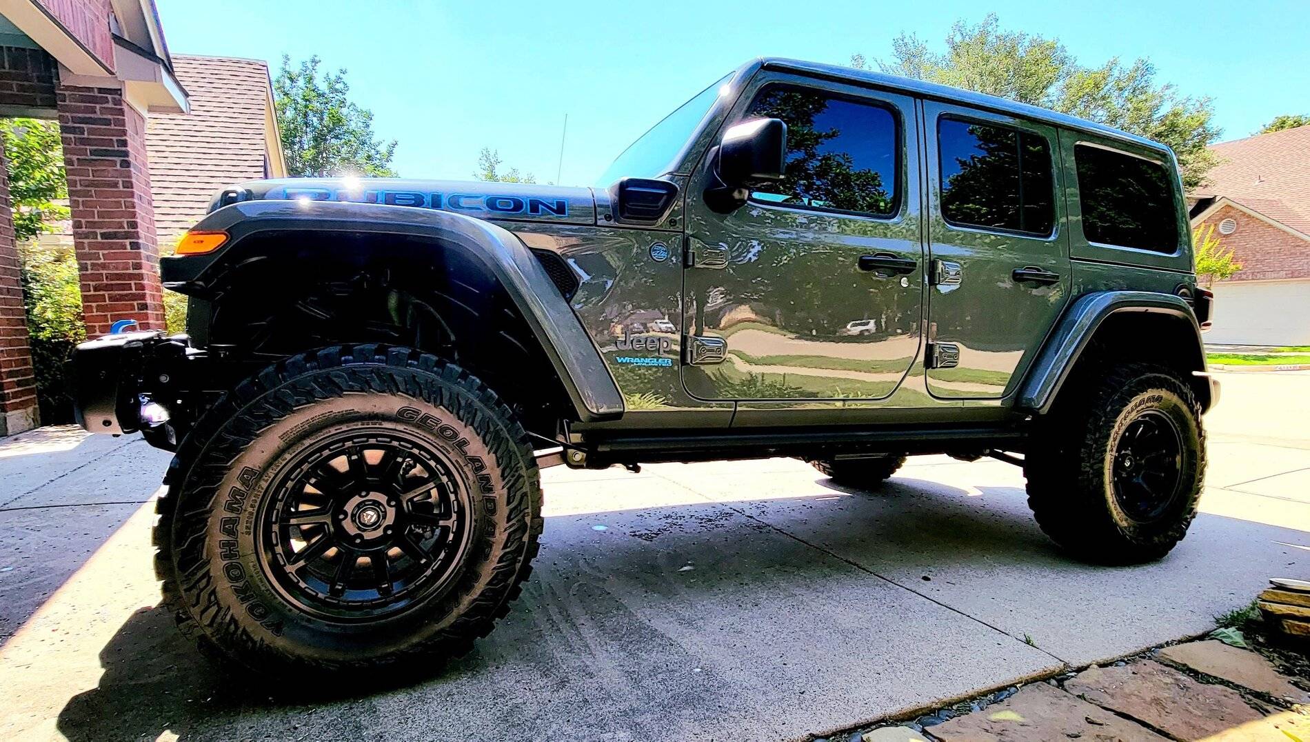 Jeep Wrangler JL 4xe Lift Kit? front driver