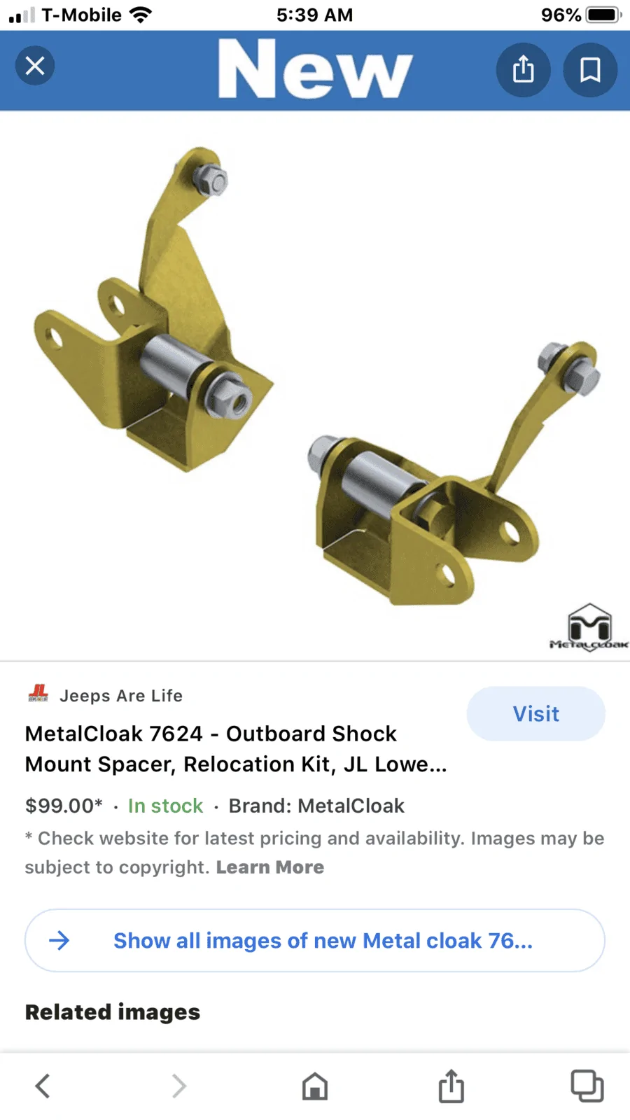 Jeep Wrangler JL Metalcloak 2.5 Gamechanger 6E4BE584-020B-4069-8F25-4B28BB3D3B46