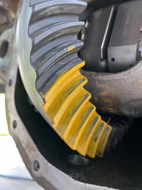 Jeep Wrangler JL Having trouble figuring out this pattern.  New gears/bearings. IMG_5638