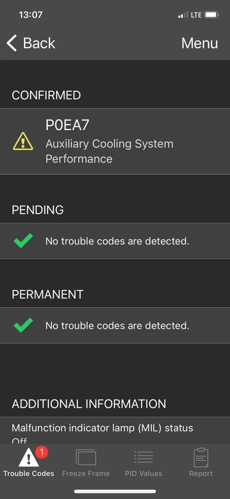 Jeep Wrangler JL Trouble Code: P0EA7 6AD183AC-58AB-40B1-9E15-BDC49CC0181E