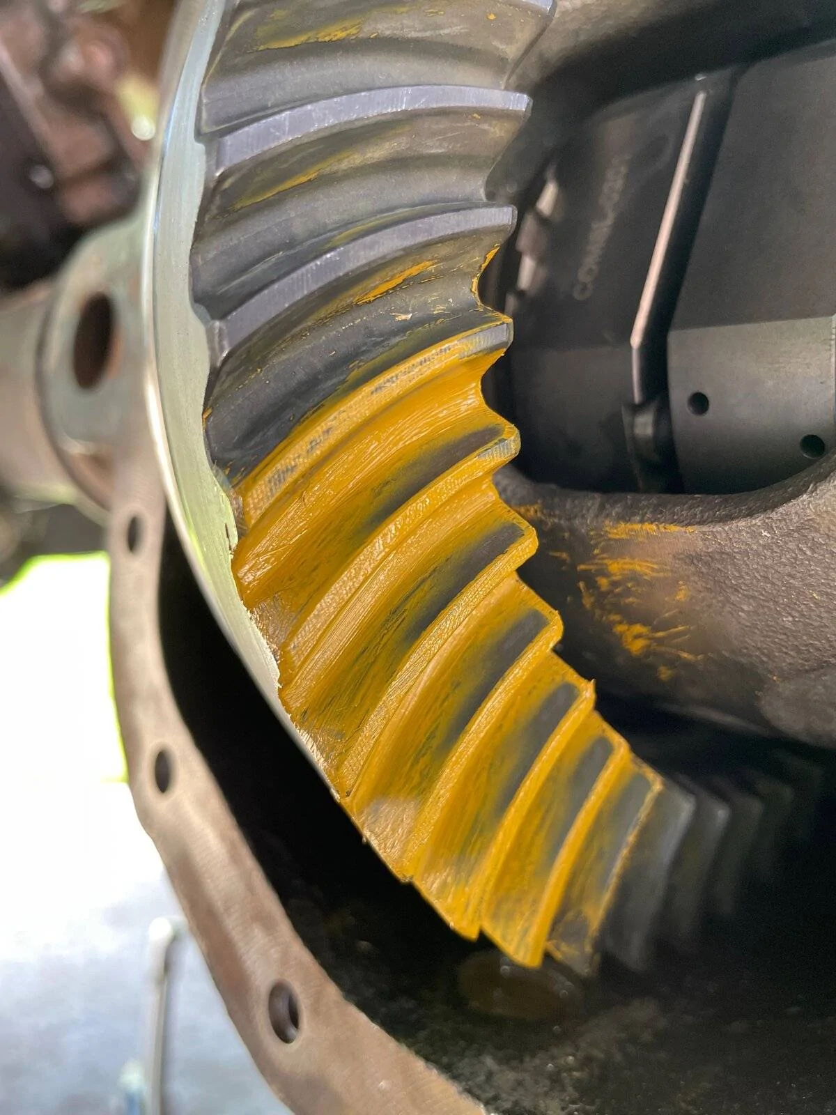 Jeep Wrangler JL Having trouble figuring out this pattern.  New gears/bearings. IMG_5661