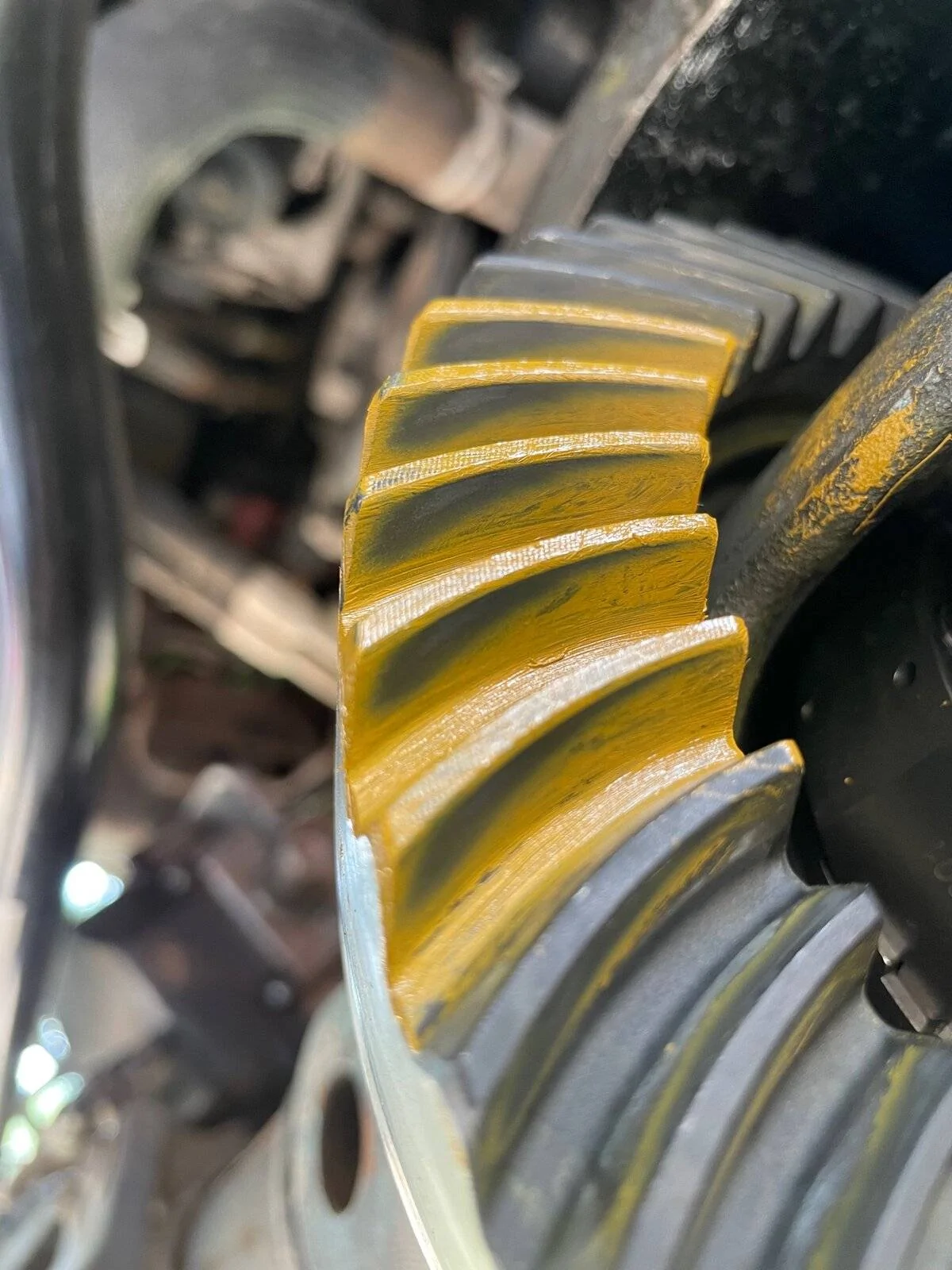 Jeep Wrangler JL Having trouble figuring out this pattern.  New gears/bearings. IMG_5658