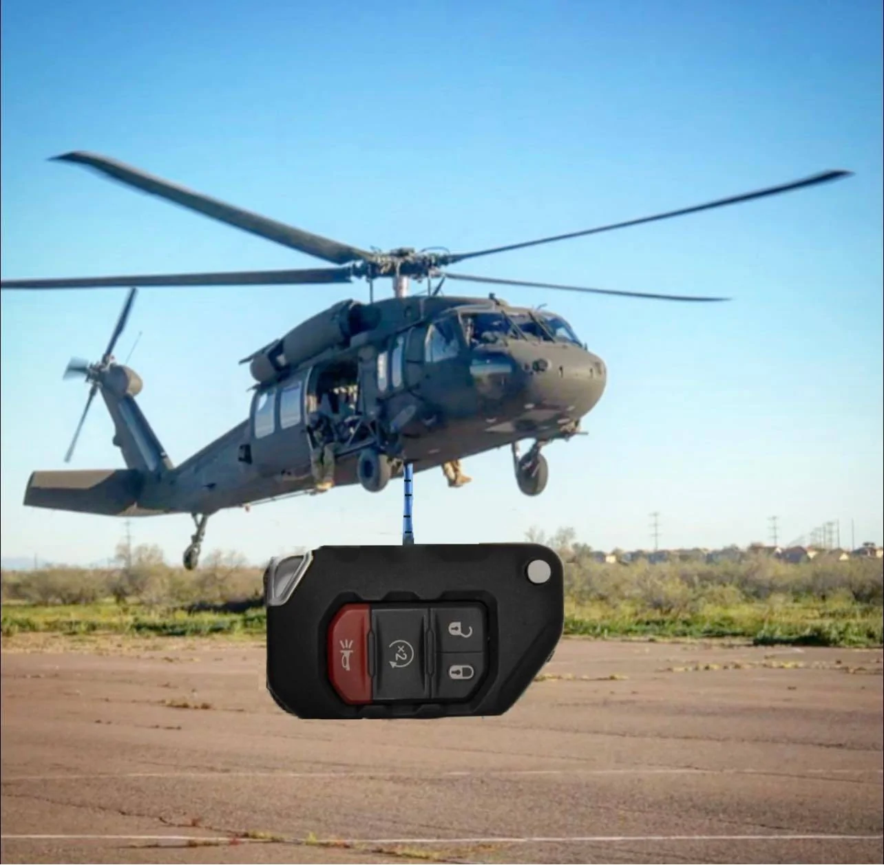 Jeep Wrangler JL Keyfob now 30% smaller! helo