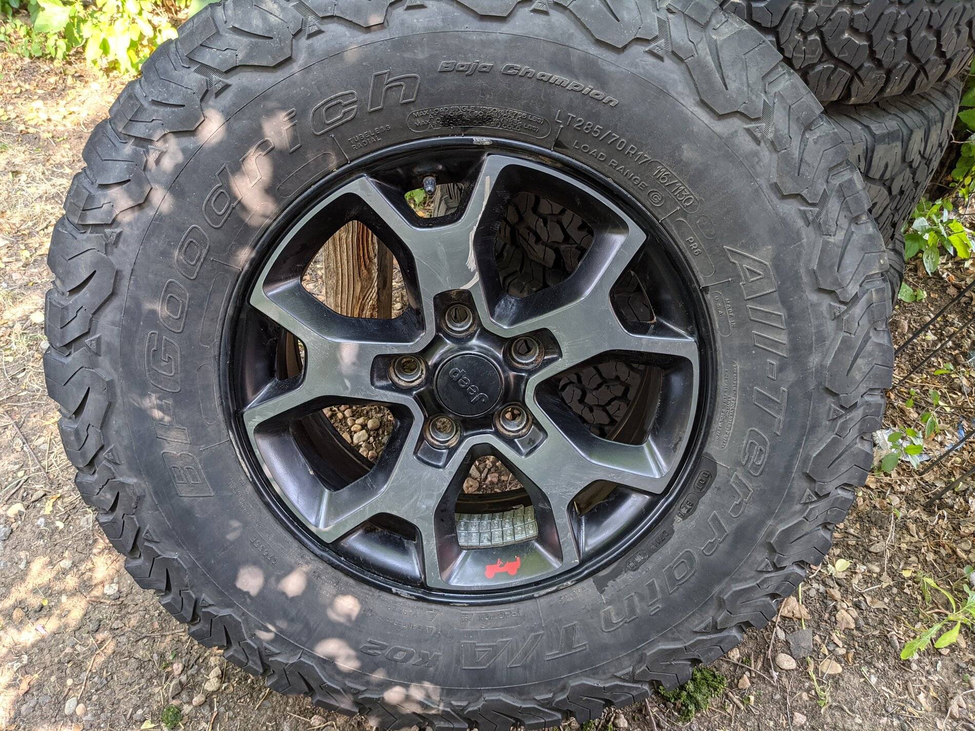 Jeep Wrangler JL $450, BFG KO2 (5) w/ TPMS, balanced. PXL_20210807_154154494