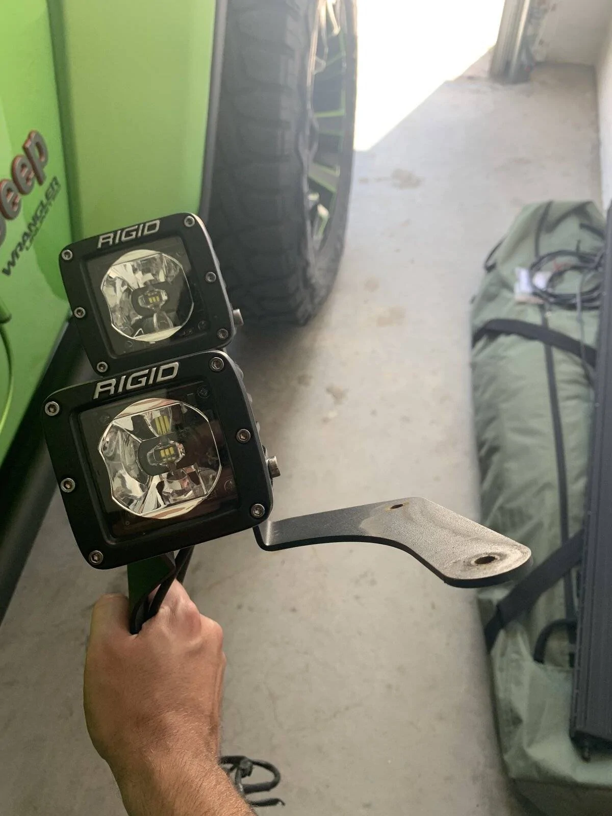 Jeep Wrangler JL Led Bar and Pod light brackets B0A62D9D-C89B-4004-9416-7983E2D65BED