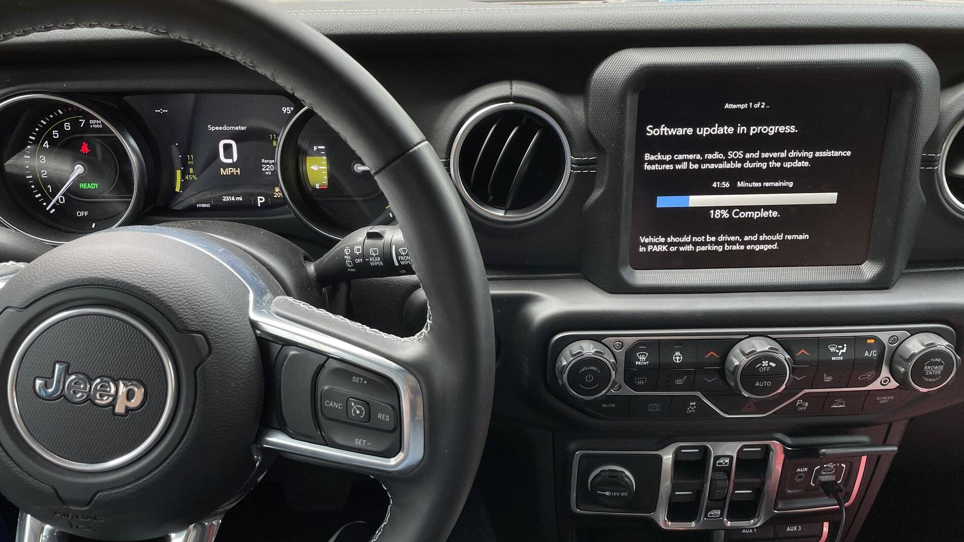 Jeep Wrangler JL UConnect Update!! Finally a fix for backup camera lines possibly? B0BD2758-15BC-4156-B91F-B97C8527F916