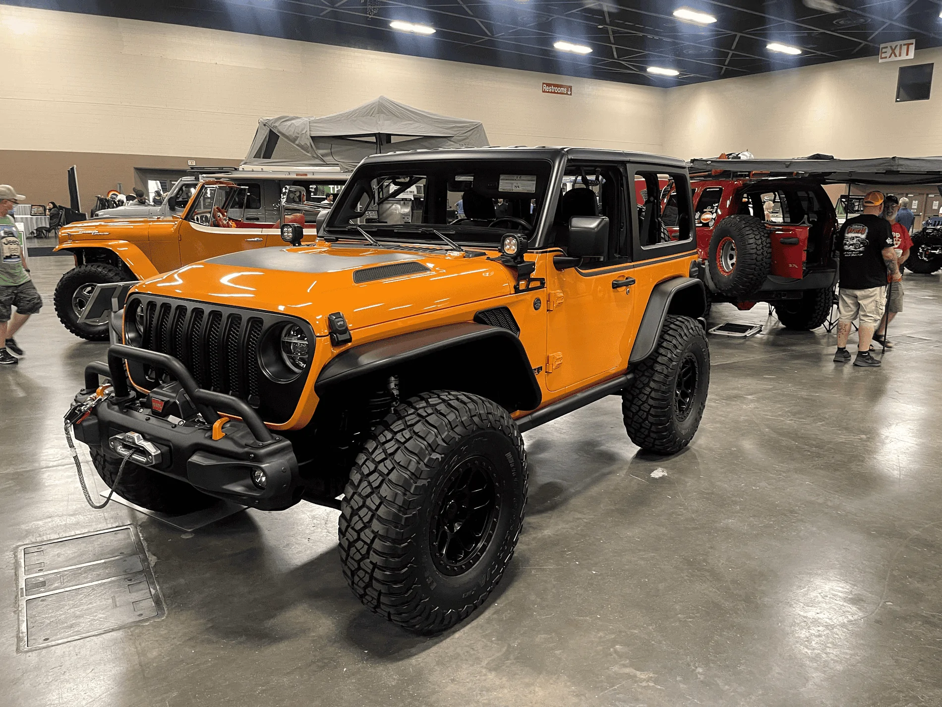 Jeep Wrangler JL Jeeps From the Toledo Jeep Fest. 1628504035182