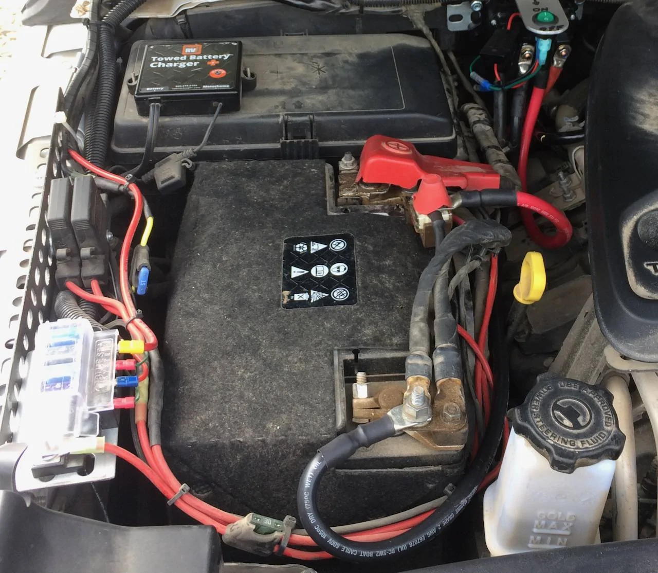 Jeep Wrangler JL Show me your bus bars! JL underhood accessory wiring (1)