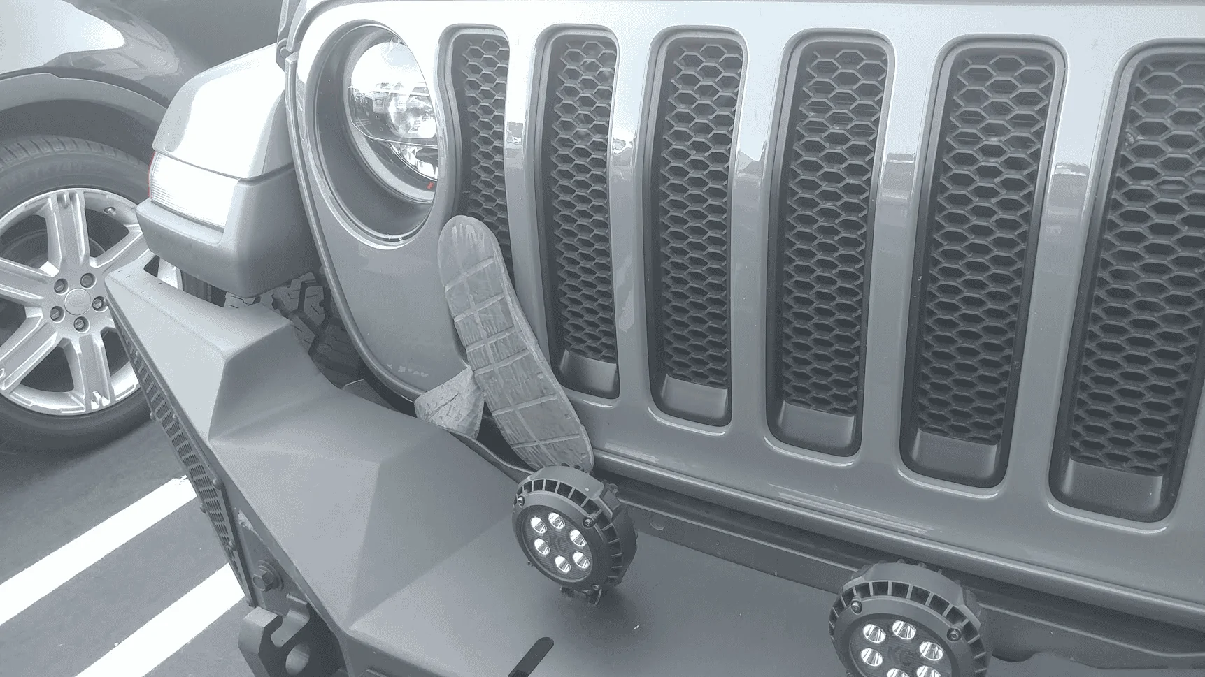 Jeep Wrangler JL This is weird Easter egg on a Rubicon 1628630814222