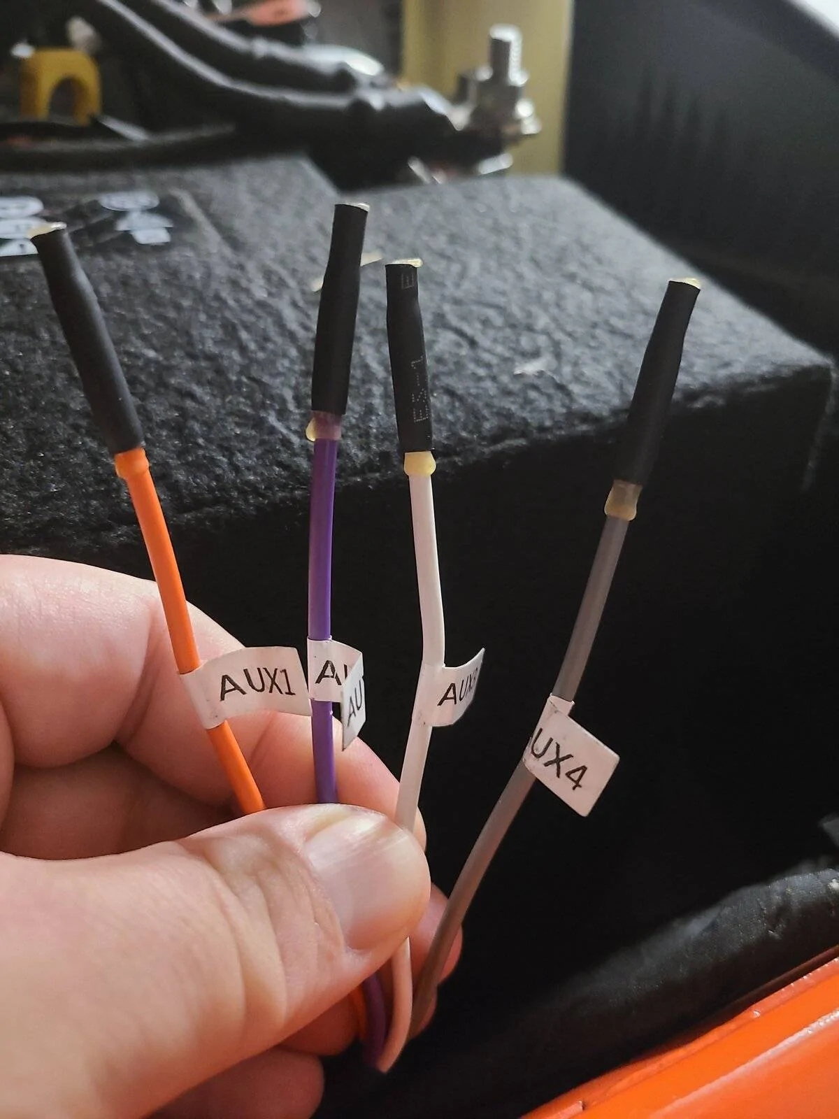 Jeep Wrangler JL AUX Switches: Cable COLOR CODE Wiring Identification 20201214_065314