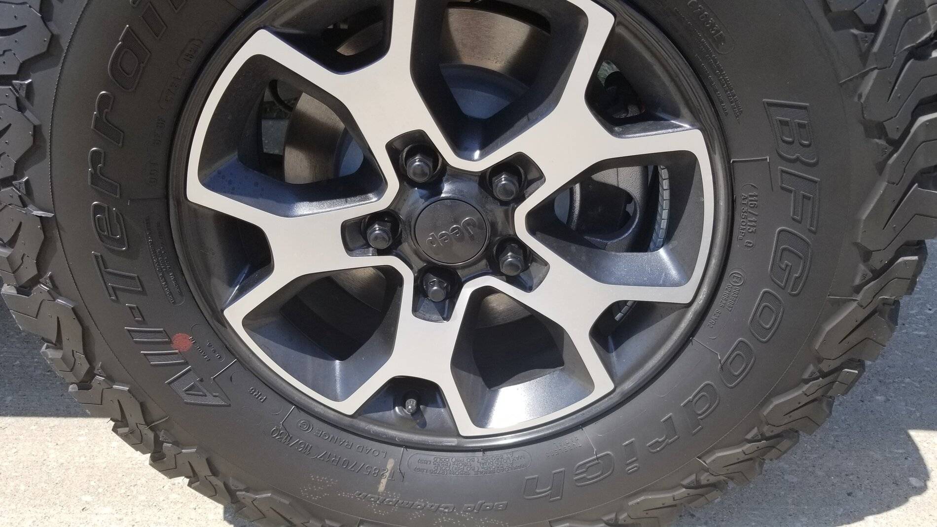 Jeep Wrangler JL Wheel Locks on JLUR? 20210812_121951