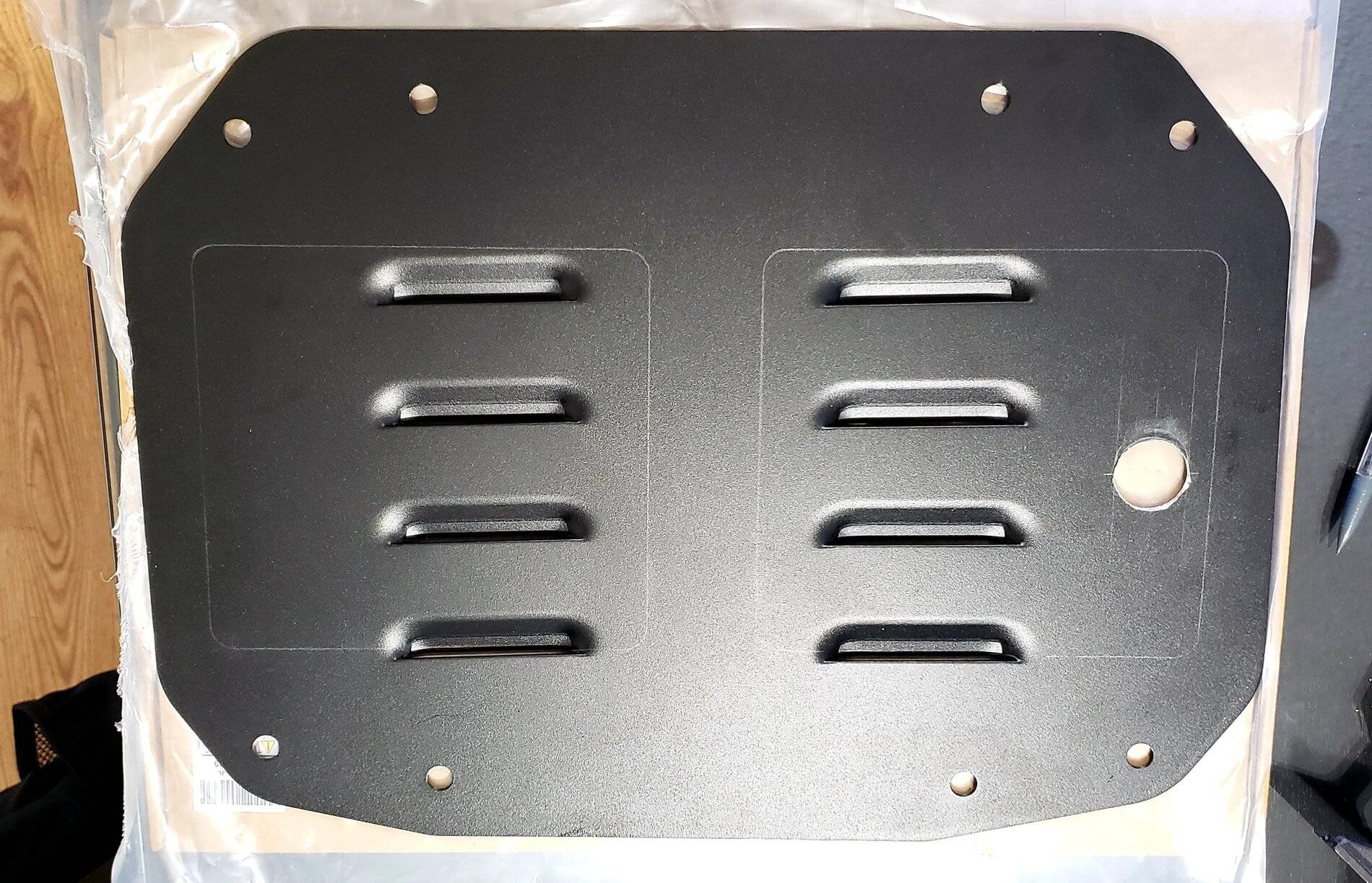 Jeep Wrangler JL Spare Tire Delete / License Plate Relocation 20210812_145458