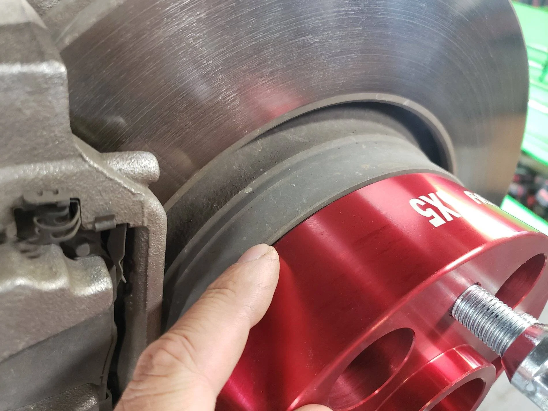 Jeep Wrangler JL Wheel spacers - budget vs better 20210819_124021