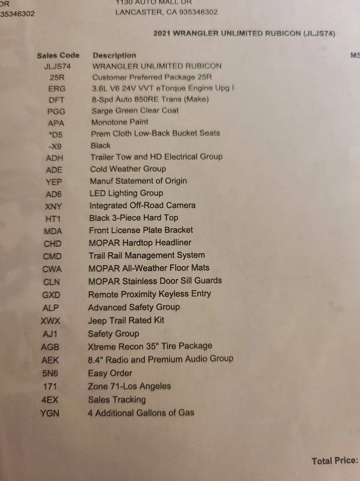 Jeep Wrangler JL Post your progress on Extreme Recon package here 20210819_171412