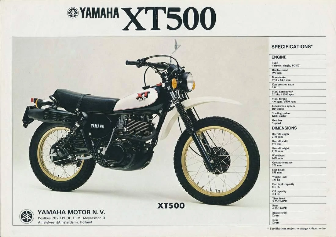 Jeep Wrangler JL Looking for some motorcycle advice Yamaha XT500