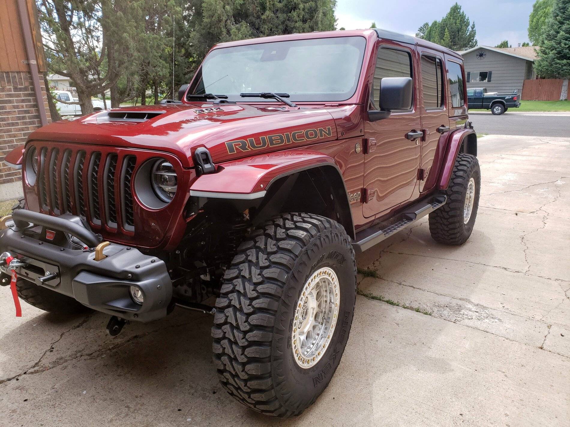 Jeep Wrangler JL My New 392 Build 20210707_145434