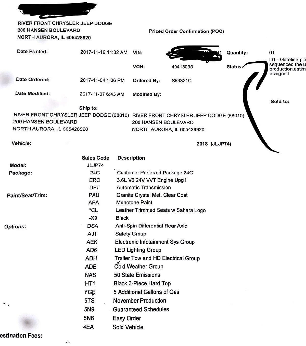 Jeep Wrangler JL ORDER TRACKING for your Jeep Wrangler IMG_2227