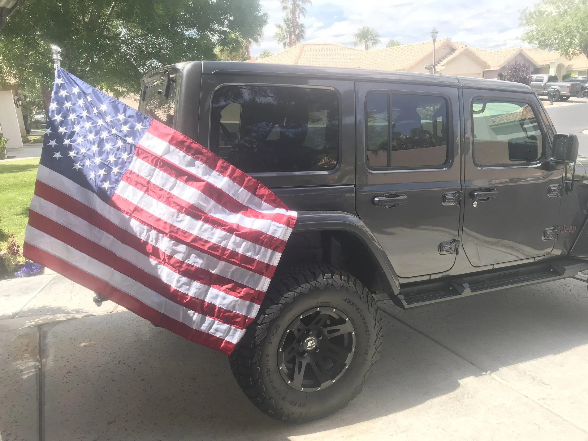 Jeep Wrangler JL Memorial Day Jeeps - Flags!! Photo May 26, 2 21 51 PM