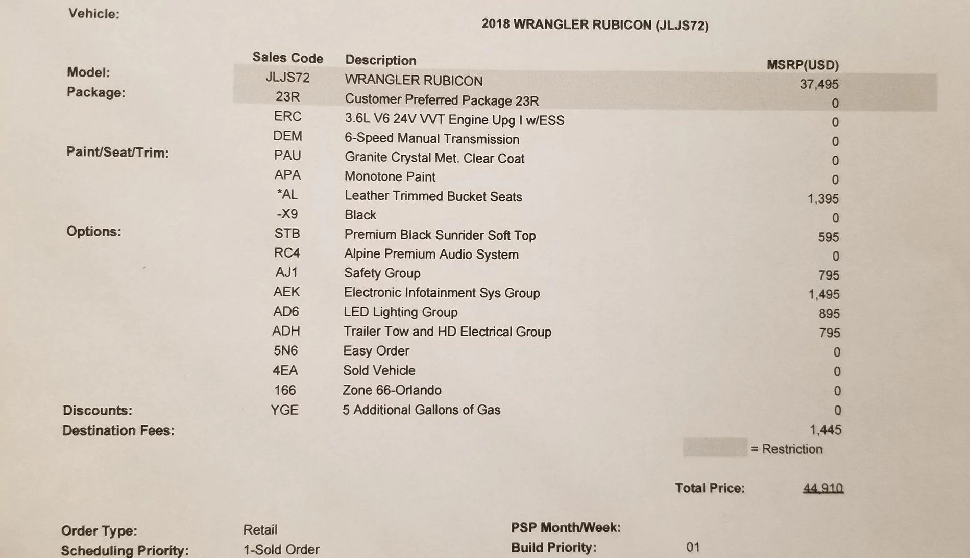 Jeep Wrangler JL 2 DOOR JL build/order discussions master thread 20180529_213418