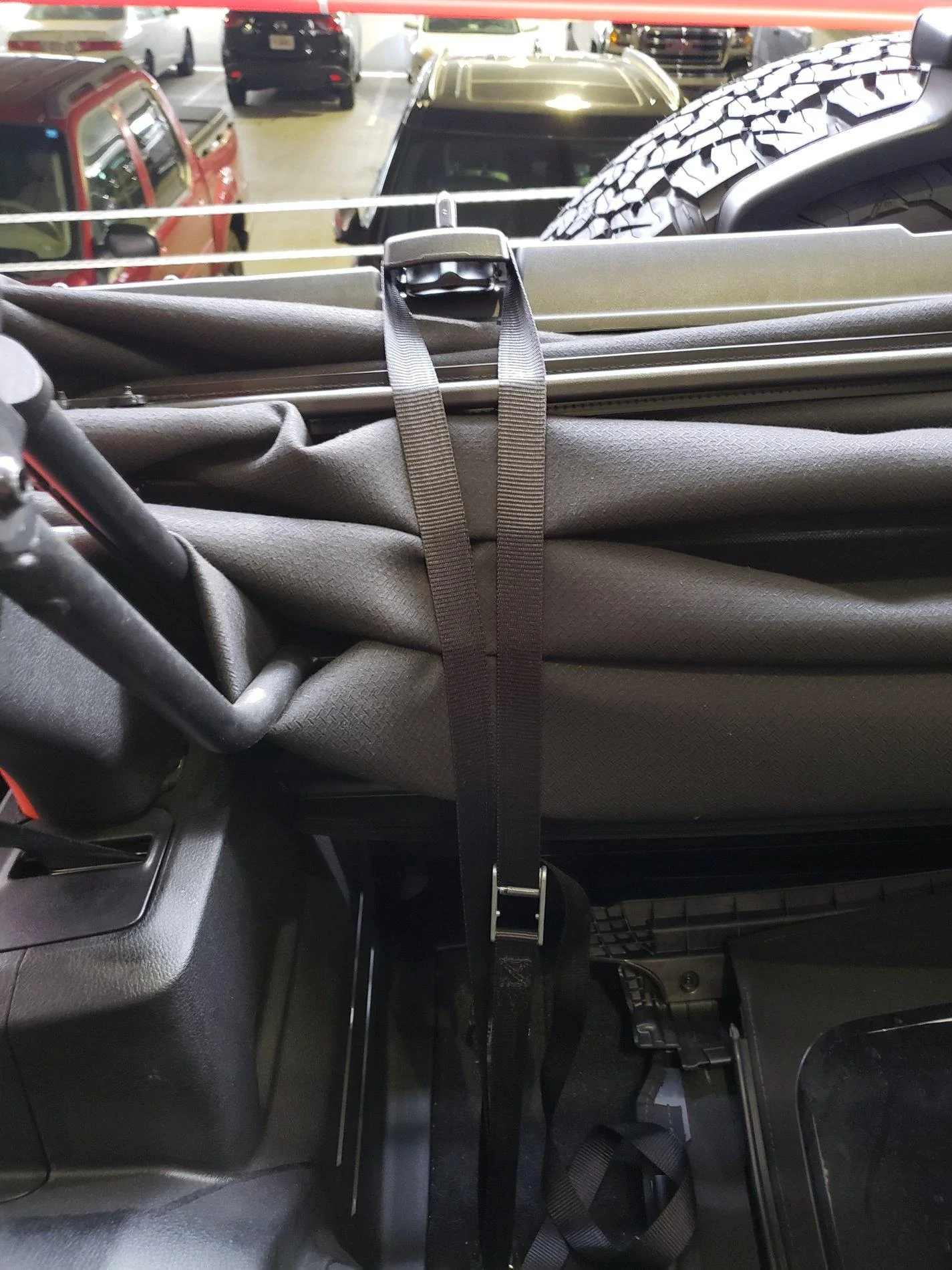 Jeep Wrangler JL Premium soft top wear -Potential Problem 20180531_120021