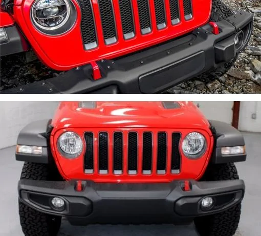 Jeep Wrangler JL Rubicon's front bumper RubiFrontBumper