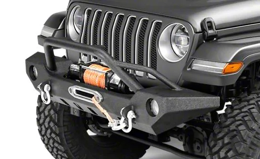 Jeep Wrangler JL Rubicon's front bumper bumper