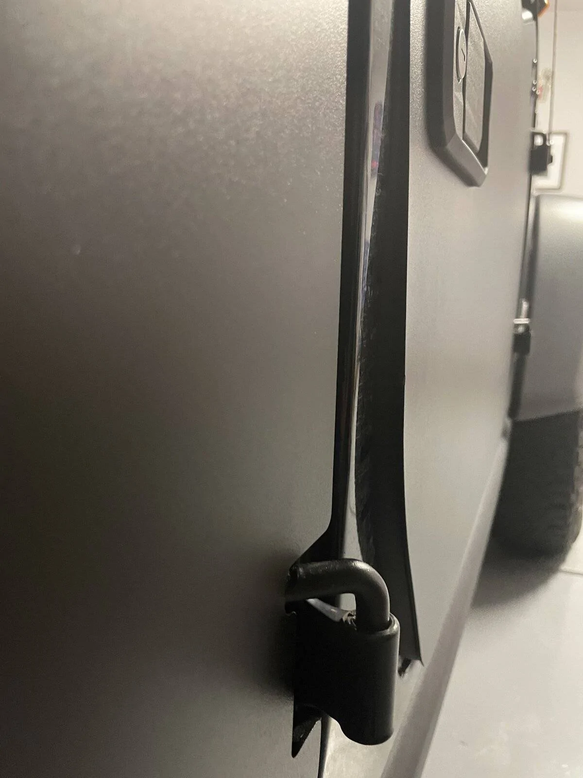 Jeep Wrangler JL Bestop Element Doors with Enclosures Pass Side Alignment
