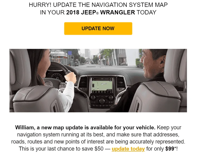 Jeep Wrangler JL U-Connect Map Update for $99 - what improvements / feedback? 1629923886915