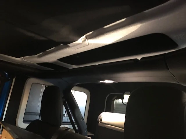 Jeep Wrangler JL Mopar Headliner Empty Pockets - Thanks Hothead headliner