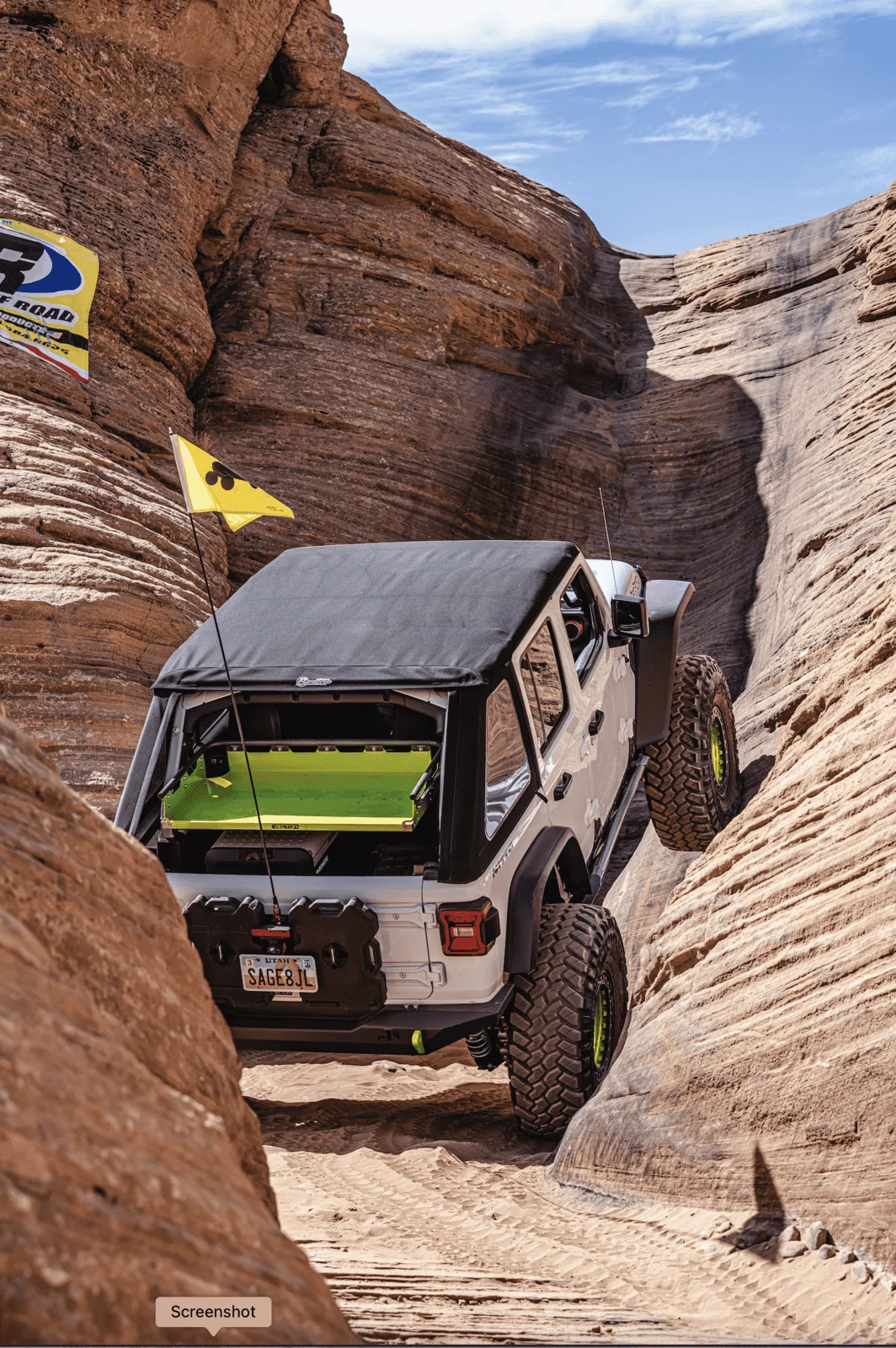 Jeep Wrangler JL Vector Offroad's Rear JLU Interior GGB Cargo Basket Screen Shot 2021-08-30 at 3.40.17 PM