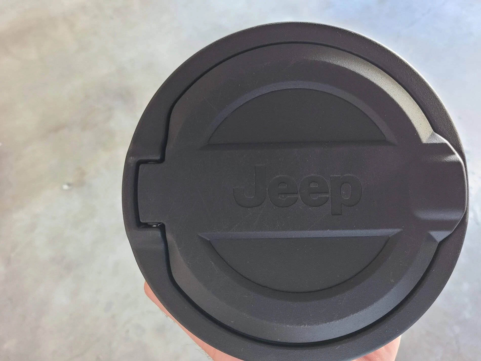 Jeep Wrangler JL Mopar Fuel Door New 20210905_145248