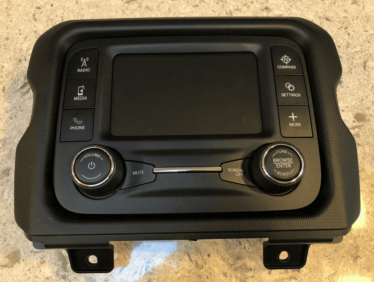Jeep Wrangler JL UConnect 5 with Bezel Screen Shot 2021-09-09 at 11.05.48 AM