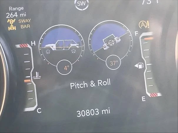 Jeep Wrangler JL Generally, at what angle will Jeep roll over? roll