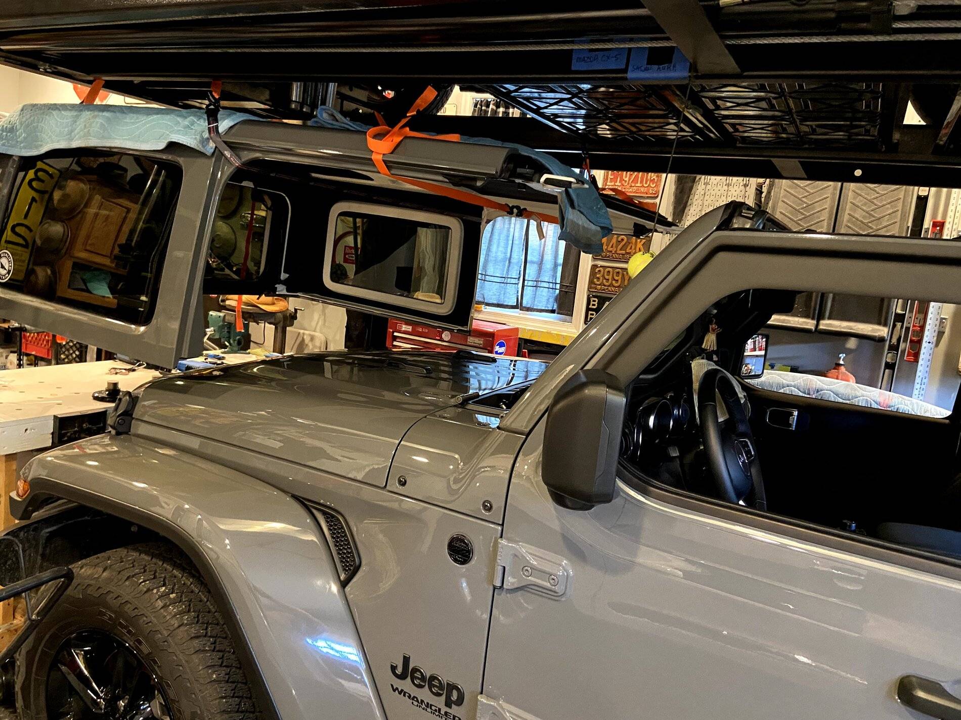 Jeep Wrangler JL Topless for the first time Lift
