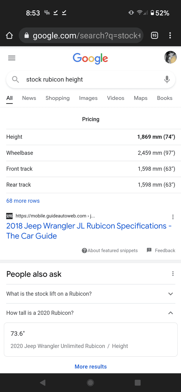 Jeep Wrangler JL Post your progress on Extreme Recon package here Screenshot_20210912-205333
