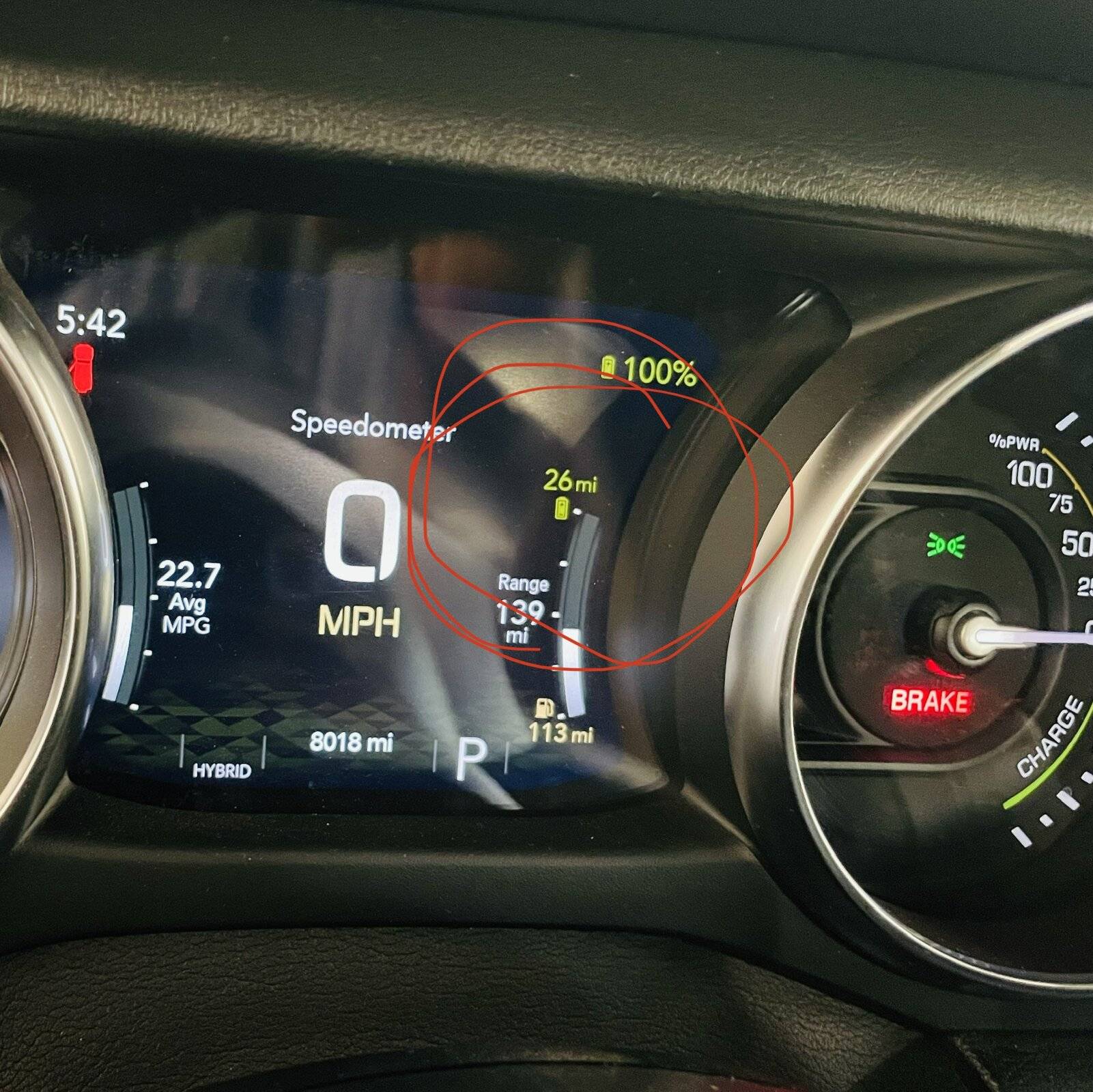 Jeep Wrangler JL 4Xe, electric range is 26 miles. 54C1B68F-410E-433F-AE0A-176633BF9824