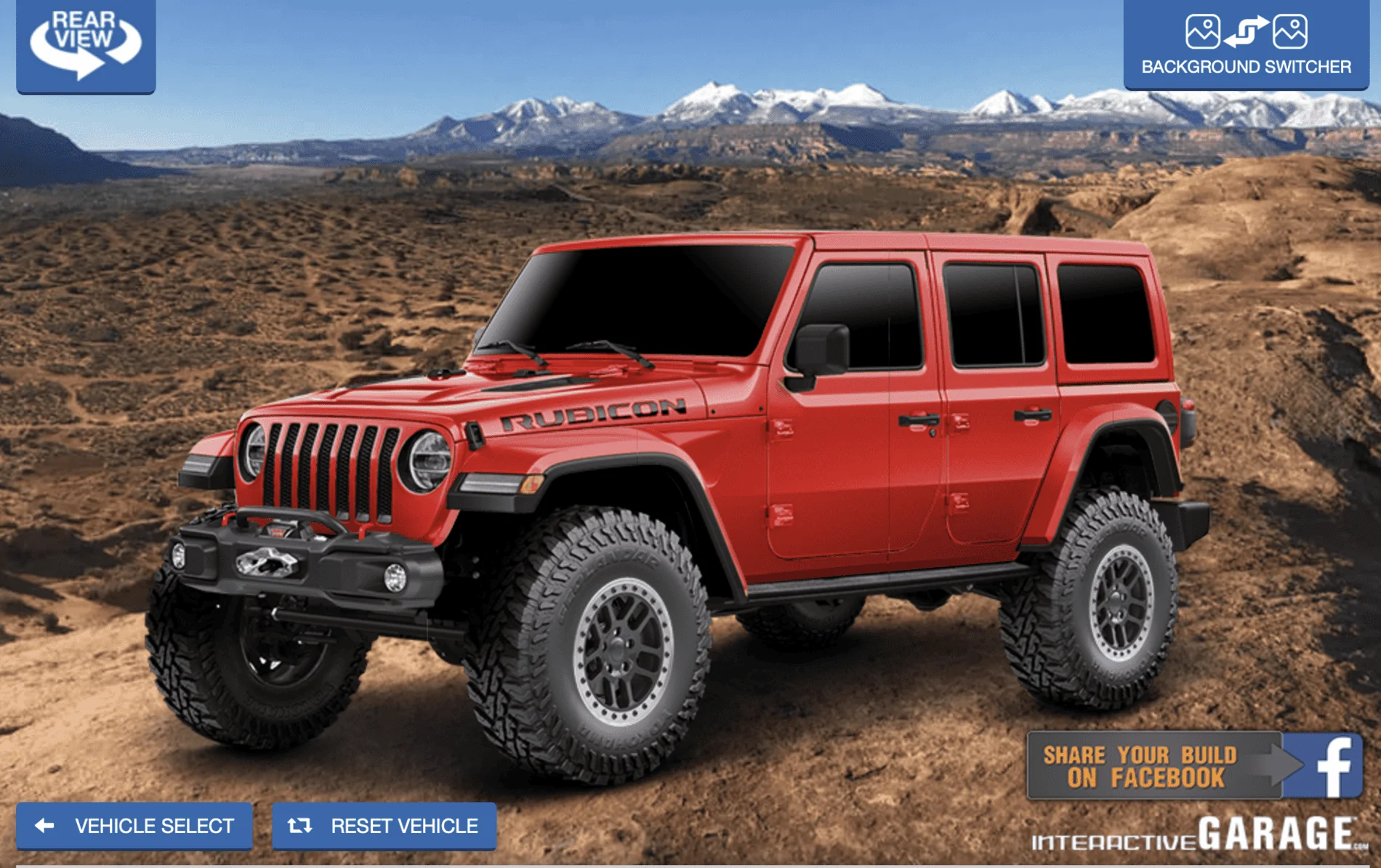 Jeep Wrangler JL Online Rig Builder Screen Shot 2021-09-13 at 6.24.09 PM